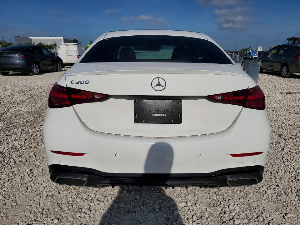 2023 Mercedes-benz C-klasse VIN W1KAF4GBXPR085670 COPART salvage auction — FRONT END, Il - Salvage Certificate, sold $15 on 2026-07-24 (photo 6)