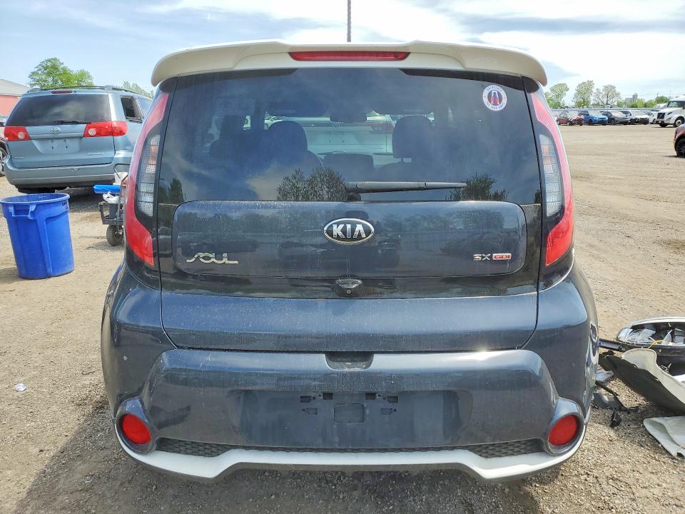2014 Kia Soul VIN KNDJX3A57E7091293 COPART salvage auction — FRONT END, On - Permit Salvage, sold $1,300 on 2026-07-16 (photo 6)