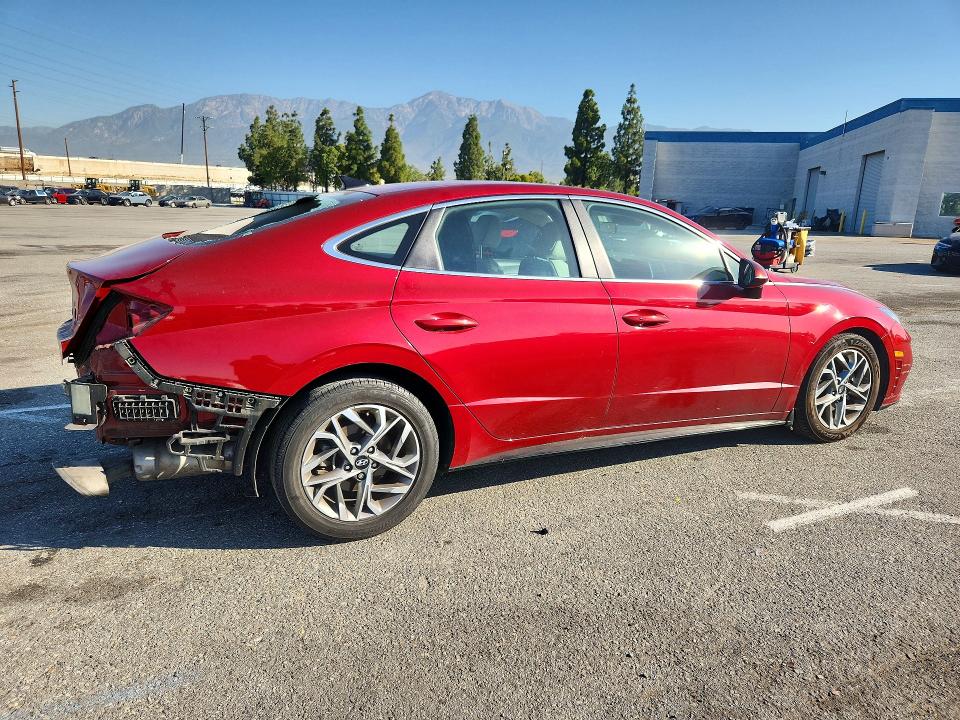2023 Hyundai Sonata VIN KMHL64JA6PA316397 COPART salvage auction — REAR END, Ca - Salvage Certificate, sold $3,150 on 2026-07-30 (photo 3)