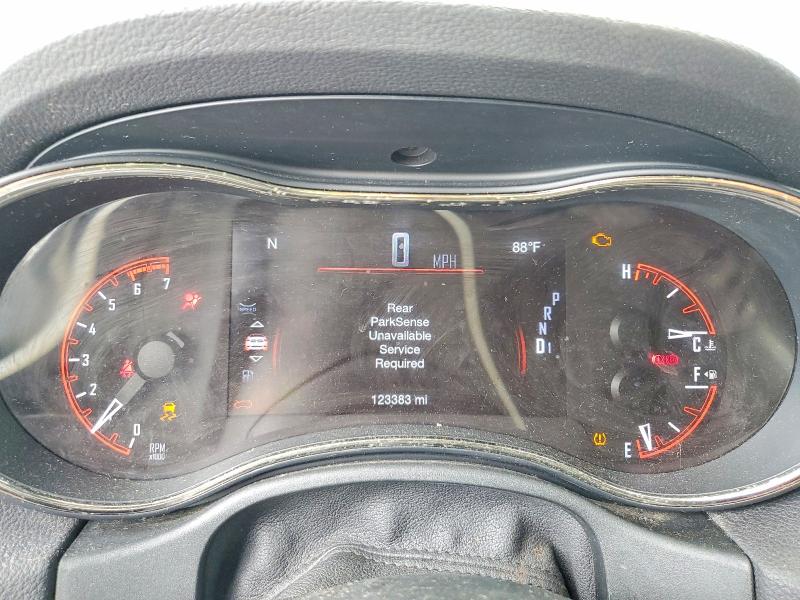 2019 Dodge Durango VIN 1C4SDJCT6KC817547 COPART salvage auction — FRONT END, Fl - Certificate Of Title, sold $9,100 on 2026-07-27 (photo 9)