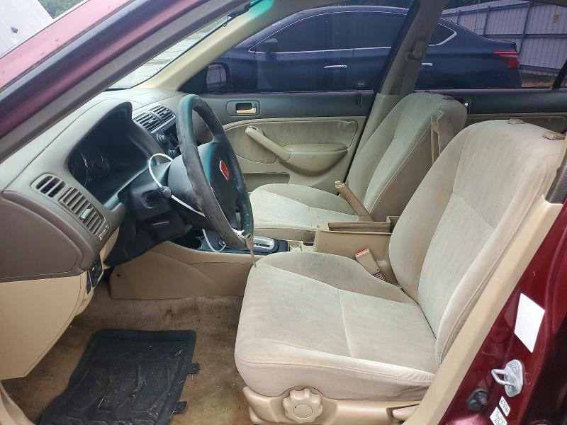2003 Honda Civic VIN JHMES26763S001208 COPART salvage auction — FRONT END, Wa - Vehicle Cert Of Ownership-Titl, sold $250 on 2026-07-13 (photo 7)