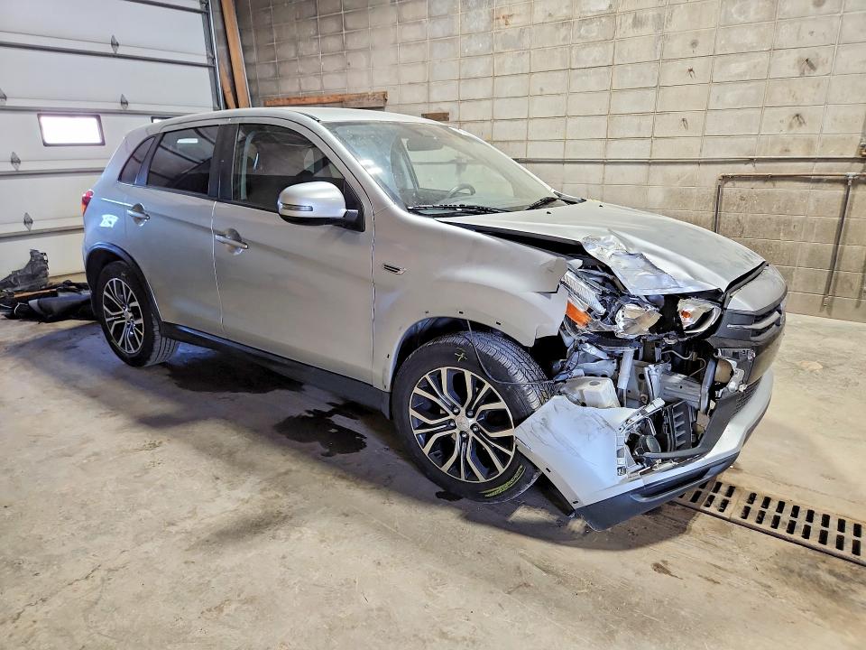 2019 Mitsubishi Outlander VIN JA4AP3AU7KU021355 COPART salvage auction — FRONT END, Id - Salvage Certificate Of Title, sold $2,500 on 2026-07-23 (photo 4)