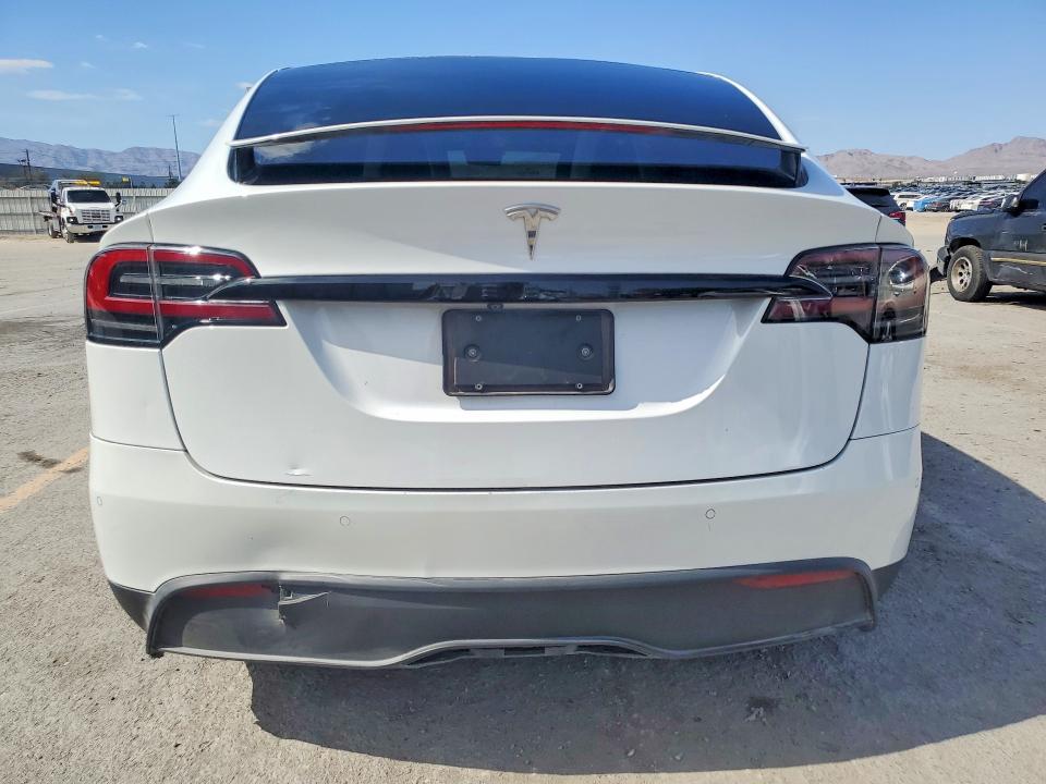 2023 Tesla Model x VIN 7SAXCBE50PF374662 COPART salvage auction — FRONT END, Nv - Salvage Title, sold $23,000 on 2026-07-02 (photo 6)