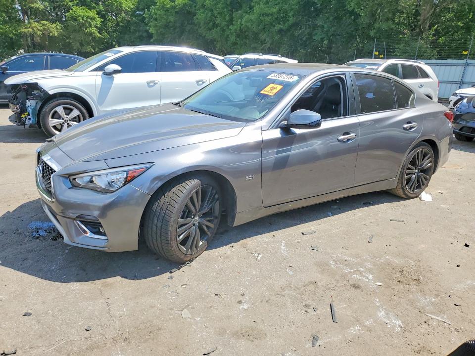 2018 Infiniti VIN JN1EV7AP1JM366428 COPART salvage auction — WATER/FLOOD, Salvage Title, sold $800 on 2026-07-24 (photo 1)