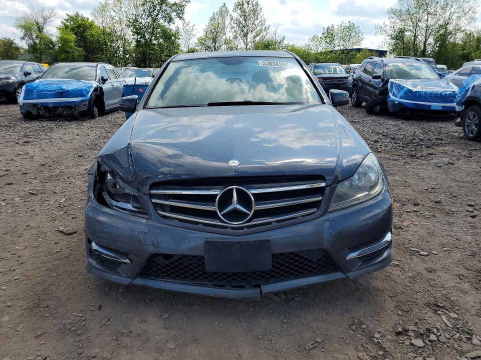 2014 Mercedes-benz VIN WDDGF8AB9ER311561 COPART salvage auction — FRONT END, Pa - Certificate Of Salvage, sold $1,400 on 2026-07-20 (photo 5)
