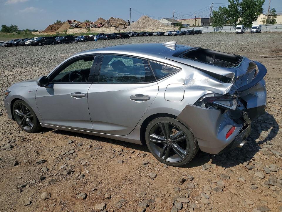 2024 Acura Integra VIN 19UDE4H65RA026105 COPART salvage auction — REAR END, Ny - Mv-907A Salvage Certificate, sold $8,000 on 2026-07-28 (photo 2)