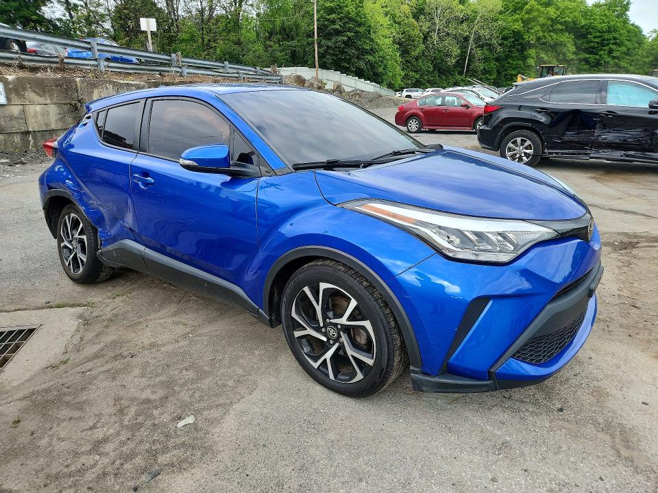 2021 Toyota C-hr VIN NMTKHMBX1MR135279 COPART salvage auction — SIDE, Ny - Mv-907A Salvage Certificate, sold $6,600 on 2026-07-16 (photo 4)