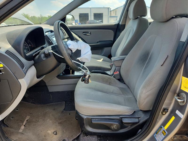2010 Hyundai Elantra VIN KMHDU4AD7AU182249 COPART salvage auction — FRONT END, Nj - Cert Of Title-Salvage, sold $225 on 2026-07-22 (photo 7)