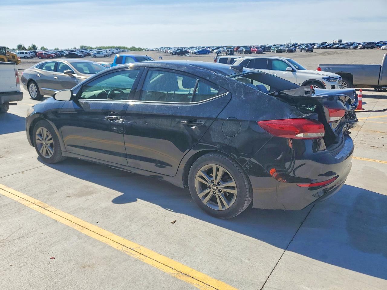 2018 Hyundai Elantra VIN 5NPD84LF2JH259918 COPART salvage auction — Rear End, KY - CERT OF TITLE-SALVAGE, sold $1,650 on 2026-07-09 (photo 2)