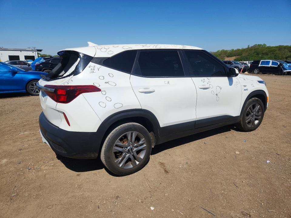 2021 Kia VIN KNDEPCAA4M7140074 COPART salvage auction — HAIL, Il - Salvage Certificate, sold $5,800 on 2026-07-03 (photo 3)