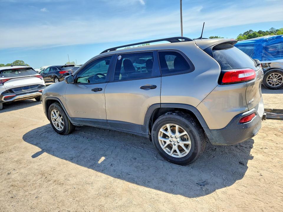2017 Jeep VIN 1C4PJMAB5HW631760 COPART salvage auction — REAR END, Al - Cert Of Title-Salvage Title, sold $925 on 2026-07-09 (photo 2)