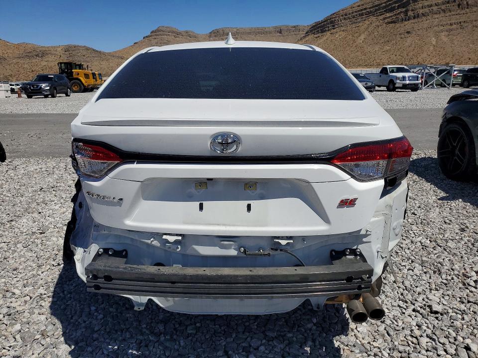 2025 Toyota Corolla VIN 5YFS4MCE6SP220747 COPART salvage auction — REAR END, Nv - Salvage Title, sold $7,000 on 2026-07-15 (photo 6)
