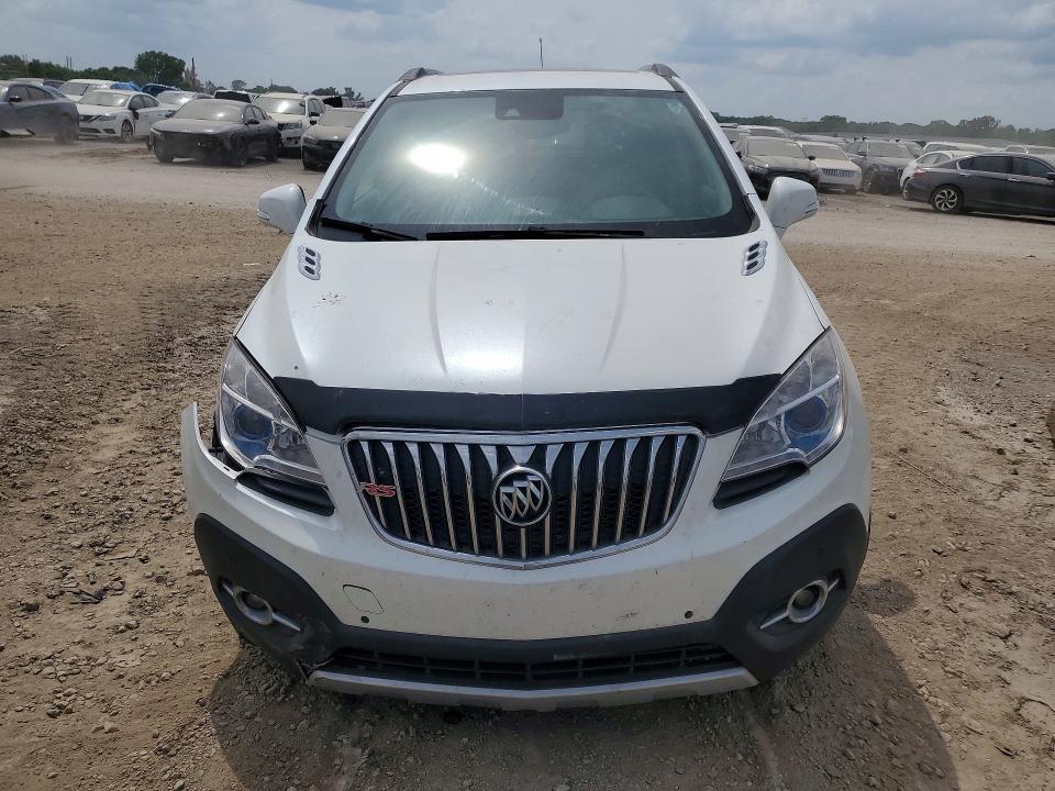 2015 Buick Encore VIN KL4CJDSB3FB100049 COPART salvage auction — FRONT END, Mo - Salvage Certificate Of Title, sold $1,500 on 2026-07-07 (photo 5)