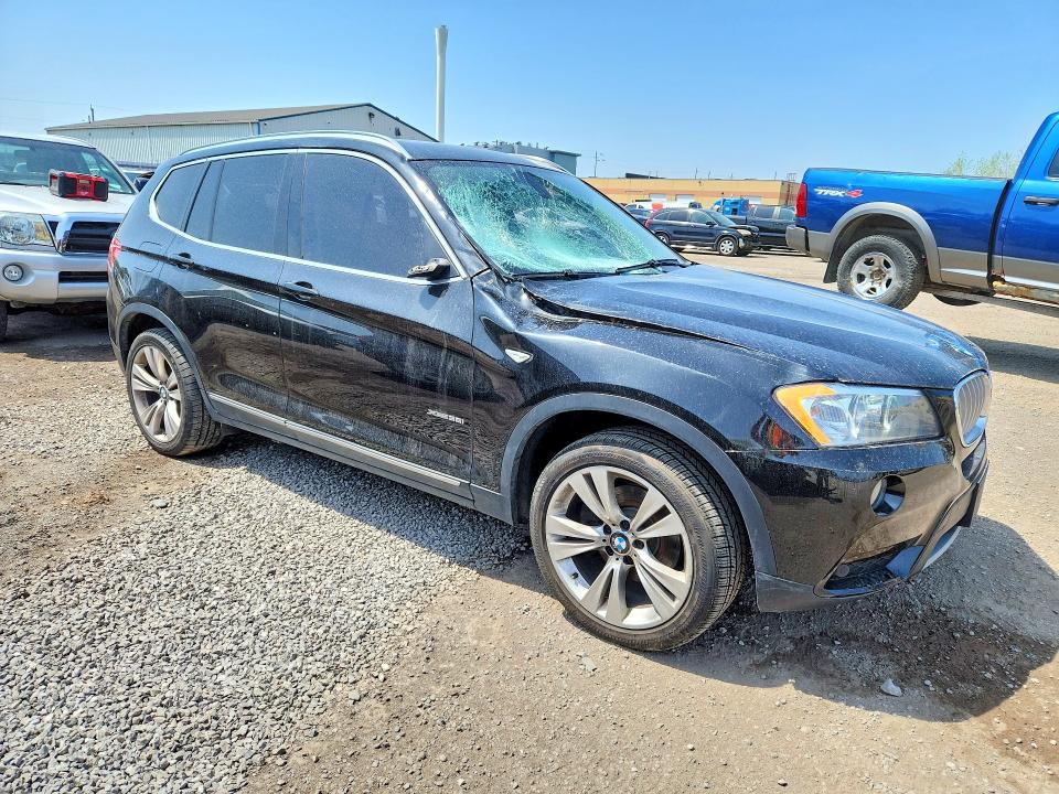 2014 BMW X3 VIN 5UXWX7C58EL984542 COPART salvage auction — FRONT END, ON - PERMIT NO BRAND - UNFIT, sold $275 on 2026-07-28 (photo 4)
