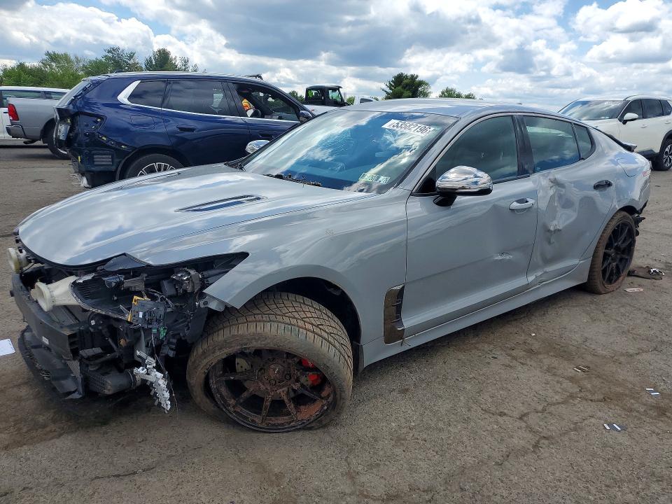 2021 Kia Stinger VIN KNAE35LC4M6093878 — COPART salvage auction photo