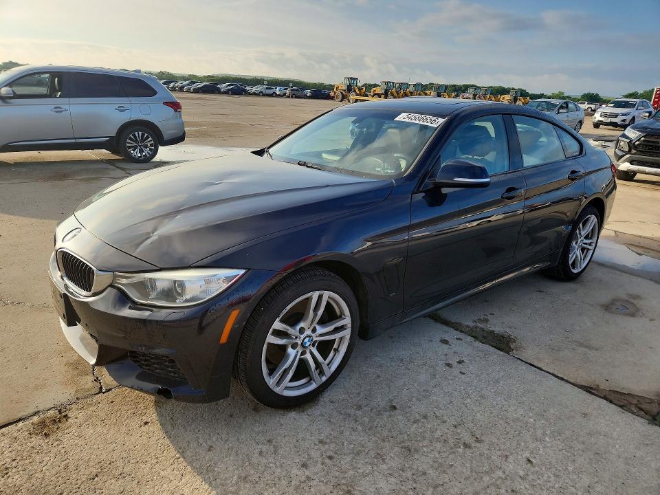 2015 BMW 4 series VIN WBA4A7C55FD413125 COPART salvage auction — REAR END, TX - CERTIFICATE OF TITLE, sold $1,850 on 2026-07-20 (photo 1)