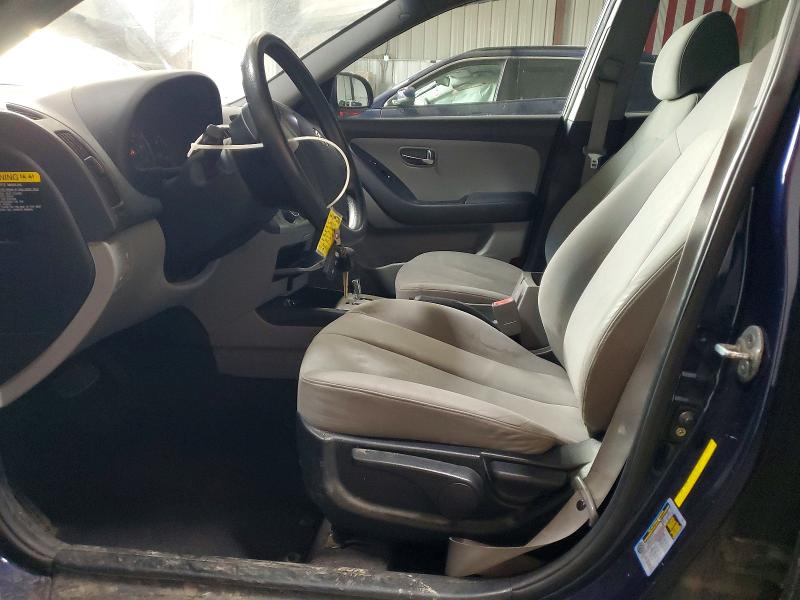 2010 Hyundai Elantra VIN KMHDU4ADXAU178132 COPART salvage auction — REAR END, Il - Salvage Certificate, sold $400 on 2026-07-15 (photo 7)