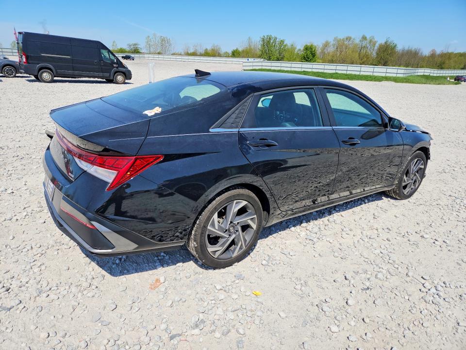 2025 Hyundai VIN KMHLN4DJ5SU124586 COPART salvage auction — FRONT END, Mi - Cert Of Title-Salvage Vehicle, sold $7,500 on 2026-07-08 (photo 3)