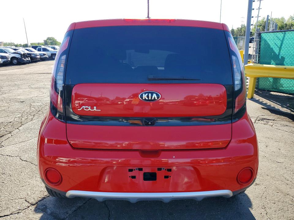 2018 Kia Soul VIN KNDJP3A58J7567660 COPART salvage auction — MECHANICAL, Co - Dis/Dlr/Exp Only Clean Title, sold $1,700 on 2026-07-14 (photo 6)