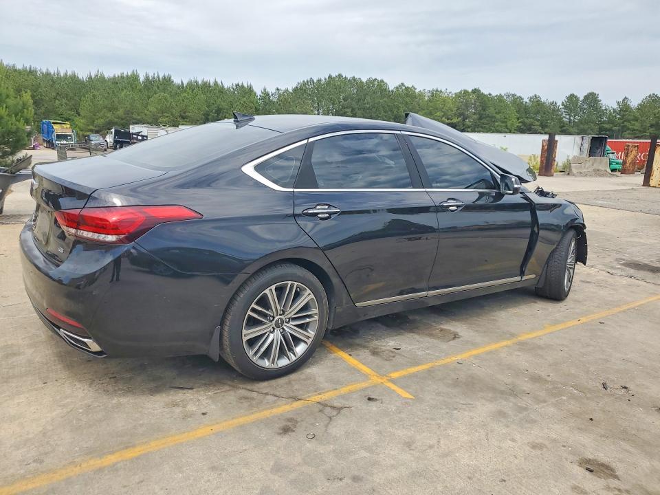 2019 Genesis G80 VIN KMTFN4JE0KU320140 COPART salvage auction — FRONT END, Sc - Cert Of Title-Salvage, sold $800 on 2026-07-24 (photo 3)