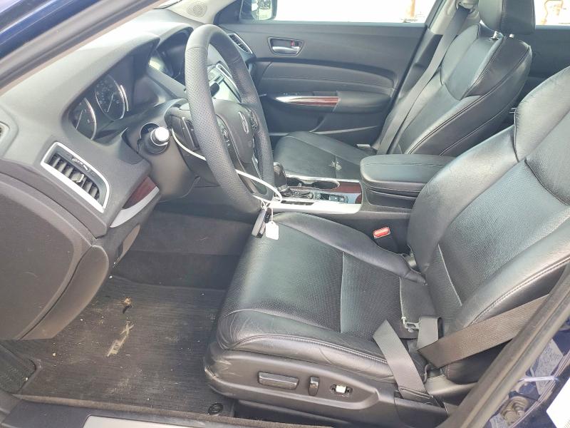 2017 Acura Tlx VIN 19UUB1F58HA003563 COPART salvage auction — FRONT END, TX - SALVAGE VEHICLE TITLE, sold $80 on 2026-07-23 (photo 7)