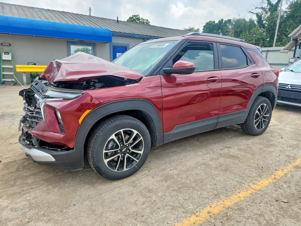 2025 Chevrolet Trailblazer VIN KL79MRSLXSB060931 COPART salvage auction — FRONT END, Ks - Cert Of Title-Salvage, sold $5,900 on 2026-07-15 (photo 1)