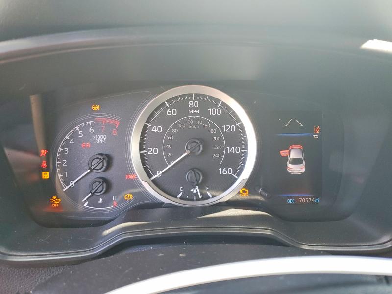 2020 Toyota Corolla VIN JTDEPRAE2LJ099256 COPART salvage auction — FRONT END, Nj - Cert Of Title-Salvage, sold $3,950 on 2026-07-31 (photo 9)