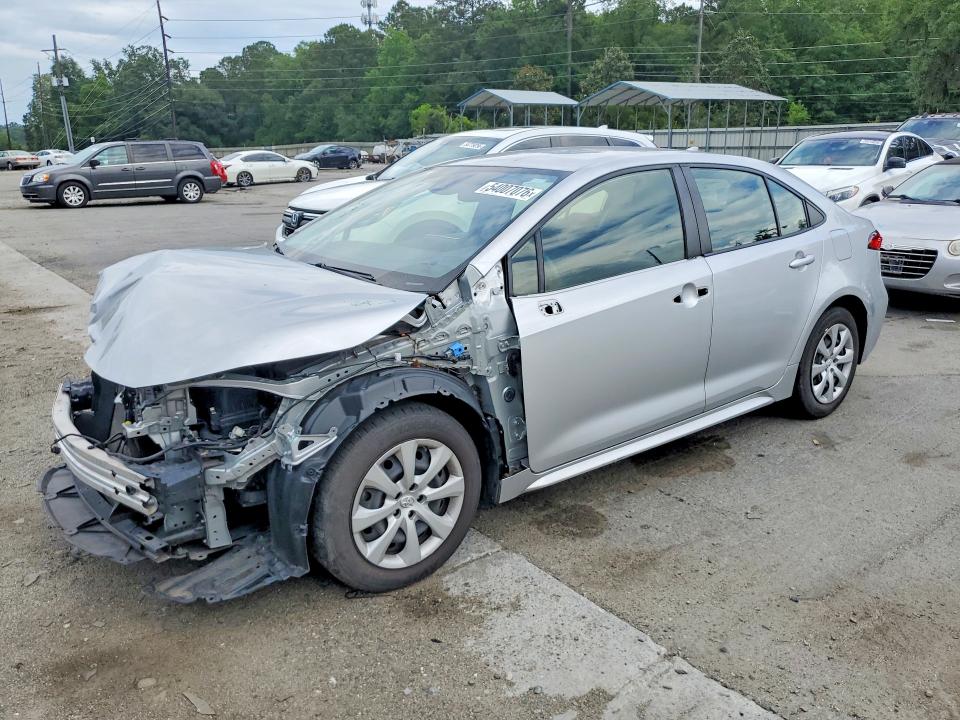 2022 Toyota Corolla VIN JTDEPMAE2N3007654 COPART salvage auction — FRONT END, GA - CERT OF TITLE-SALVAGE, sold $5,300 on 2026-07-30 (photo 1)