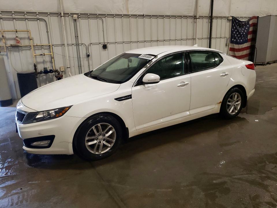 2013 Kia Optima VIN 5XXGM4A7XDG227447 COPART salvage auction — UNDERCARRIAGE, Mn - Cert Of Title-Prior Salvage, sold $825 on 2026-07-20 (photo 1)