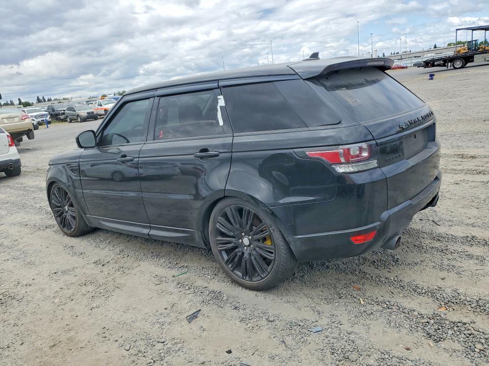 2016 Land rover Range rover sport VIN SALWG2VF4GA649148 COPART salvage auction — MECHANICAL, Ca - Dis/Dlr/Exp Only Clean Title, sold $3,200 on 2026-07-07 (photo 2)