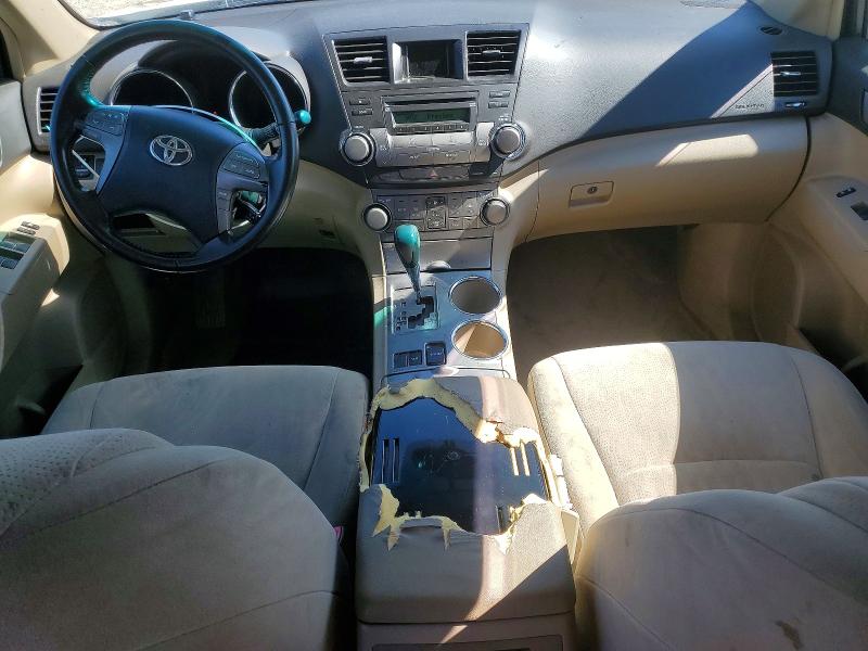 2008 Toyota Highlander VIN JTEDS43A182057262 COPART salvage auction — BURN, Ar - Cert Of Title-Salvage, sold $900 on 2026-07-08 (photo 8)
