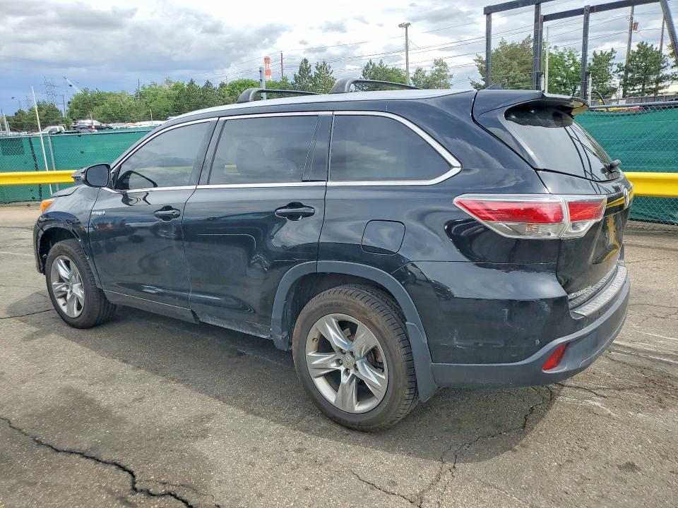2014 Toyota Highlander VIN 5TDDCRFH8ES004621 COPART salvage auction — FRONT END, Co - Salvage Title, sold $5,800 on 2026-07-07 (photo 2)