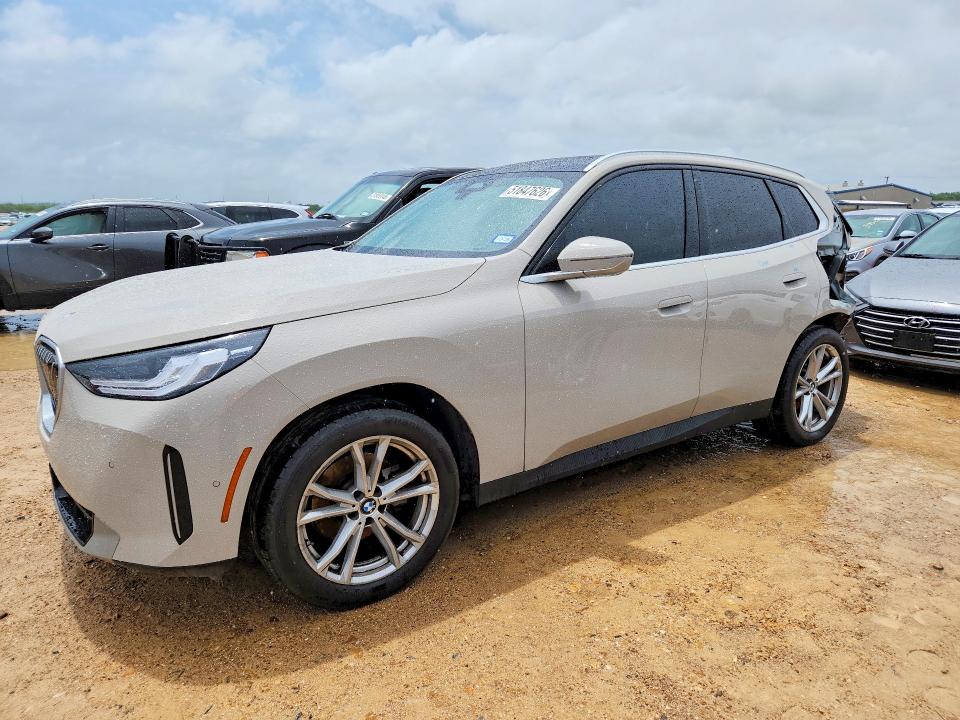 2025 BMW X3 VIN 5UX53GP07S9Z04405 COPART salvage auction — REAR END, Tx - Salvage Vehicle Title, sold $18,700 on 2026-07-16 (photo 1)