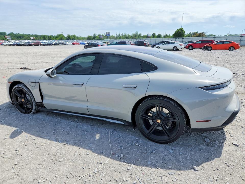 2021 Porsche Taycan VIN WP0AB2Y19MSA43563 COPART salvage auction — SIDE, Il - Salvage Certificate, sold $24,700 on 2026-08-03 (photo 2)