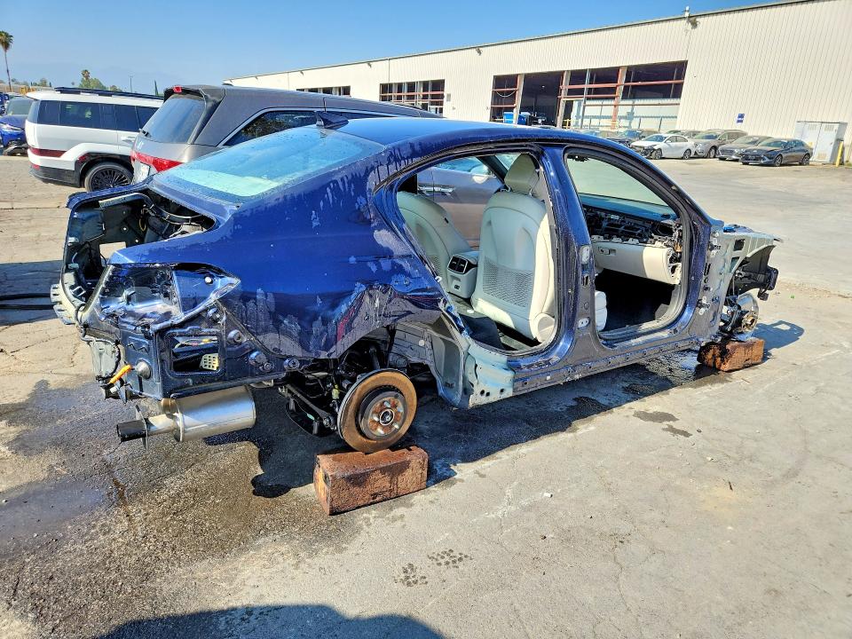 2026 Genesis G70 VIN KMTG14SCXTU162775 COPART salvage auction — STRIPPED, Ca - Certificate Of Title, sold $12,400 on 2026-07-23 (photo 3)