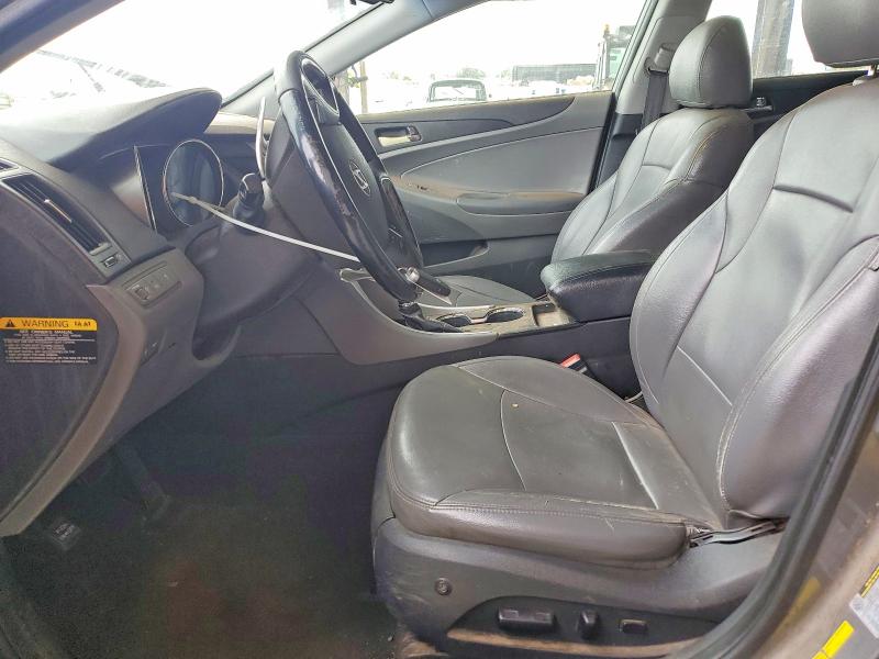 2012 Hyundai Sonata VIN 5NPEC4AC9CH406444 COPART salvage auction — FRONT END, Ca - Salvage Certificate, sold $500 on 2026-07-02 (photo 7)