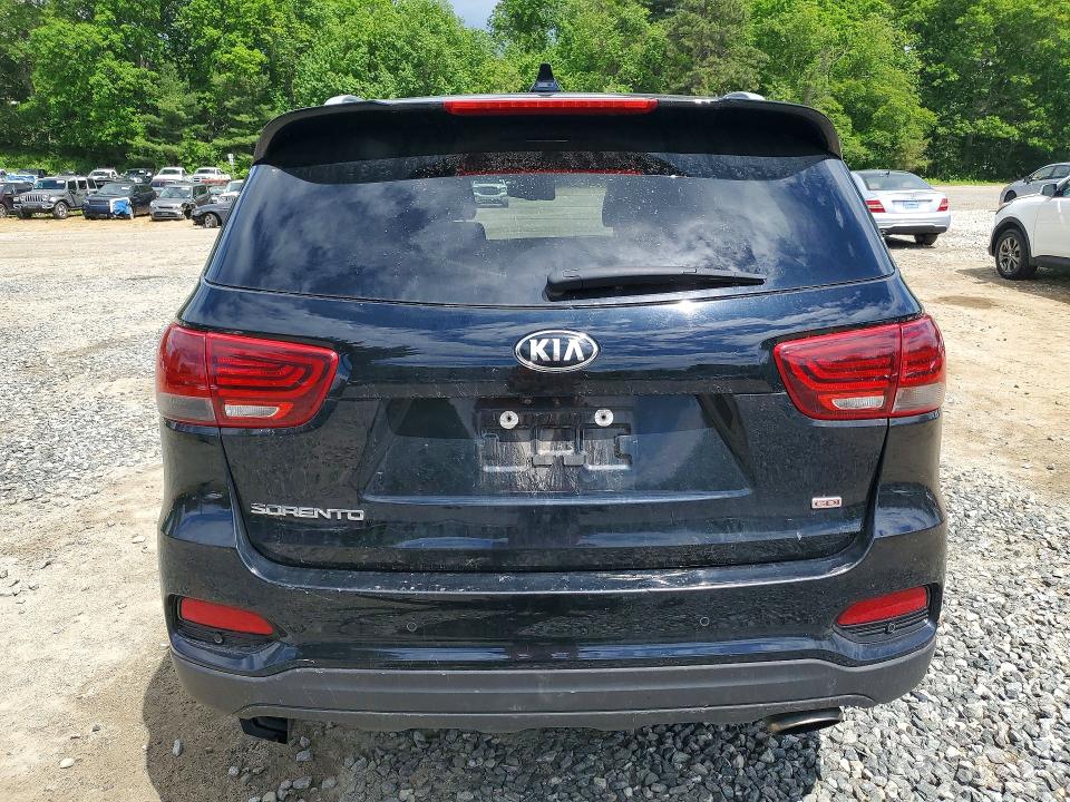 2019 Kia Sorento VIN 5XYPGDA38KG548299 COPART salvage auction — FRONT END, Ma - Cert Of Title-Salvage, sold $100 on 2026-07-23 (photo 6)