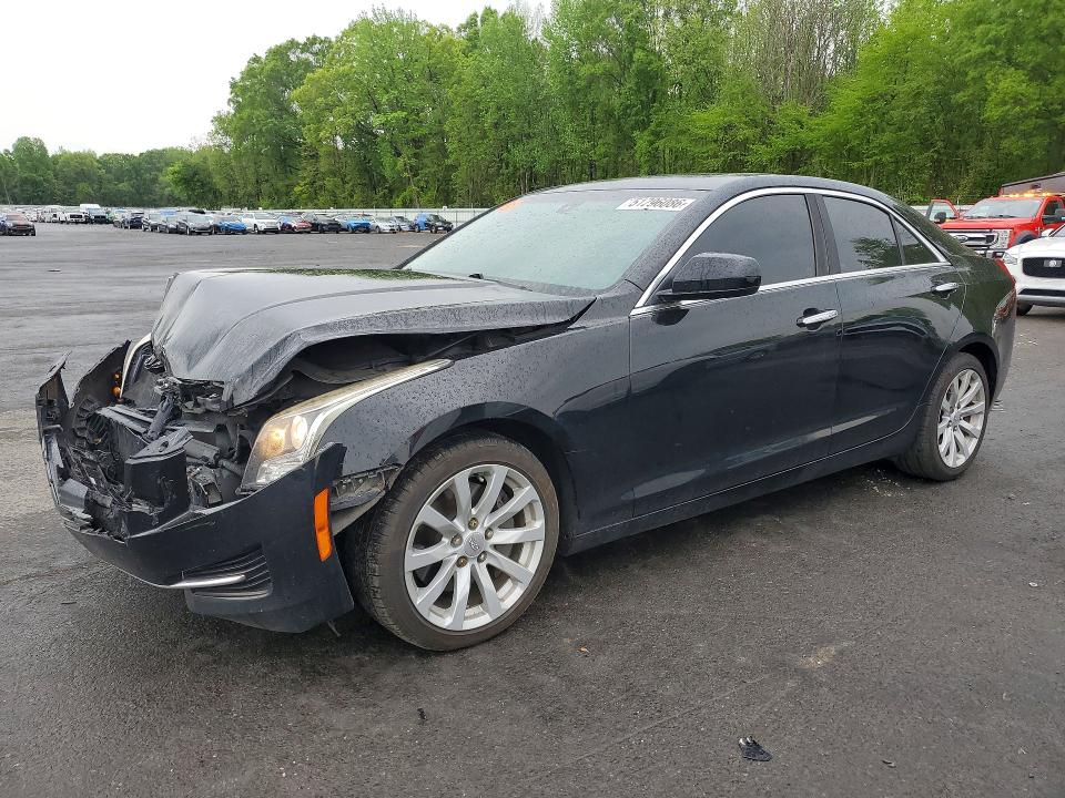 2017 Cadillac Ats VIN 1G6AG5RXXH0164626 COPART salvage auction — FRONT END, Fl - Cert Of Title Slvg Rebuildable, sold $1,200 on 2026-07-02 (photo 1)
