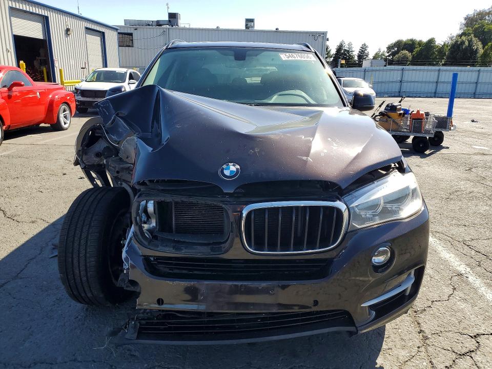 2015 BMW X5 VIN 5UXKR0C54F0P14842 COPART salvage auction — FRONT END, Ca - Salvage Certificate, sold $2,600 on 2026-07-06 (photo 5)