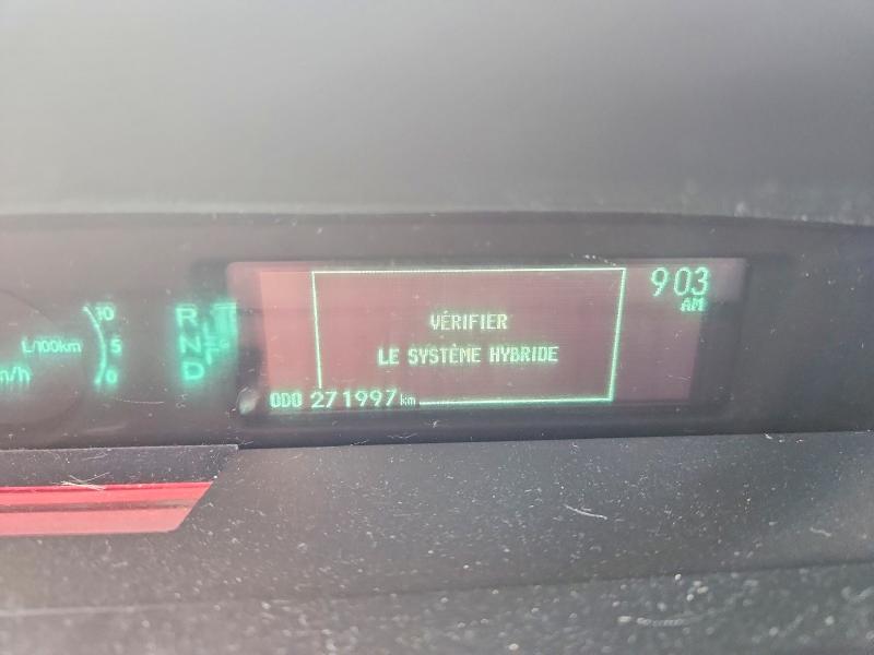 2010 Toyota Prius VIN JTDKN3DU9A0065293 COPART salvage auction — FRONT END, Qc - Gravement Accidente, sold $725 on 2026-07-07 (photo 9)