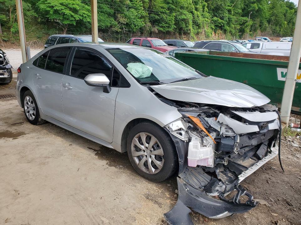 2024 Toyota Corolla VIN 5YFB4MDE5RP100074 COPART salvage auction — FRONT END, Al - Certificate Of Title, sold $3,050 on 2026-07-09 (photo 4)