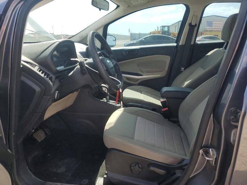2020 Ford Ecosport VIN MAJ3S2FEXLC337418 COPART salvage auction — FRONT END, Tx - Salvage Vehicle Title, sold $1,250 on 2026-07-14 (photo 7)