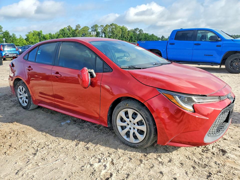 2020 Toyota VIN 5YFEPRAE5LP104798 COPART salvage auction — REAR END, TX - SALVAGE VEHICLE TITLE (P), sold $1,650 on 2026-07-24 (photo 4)