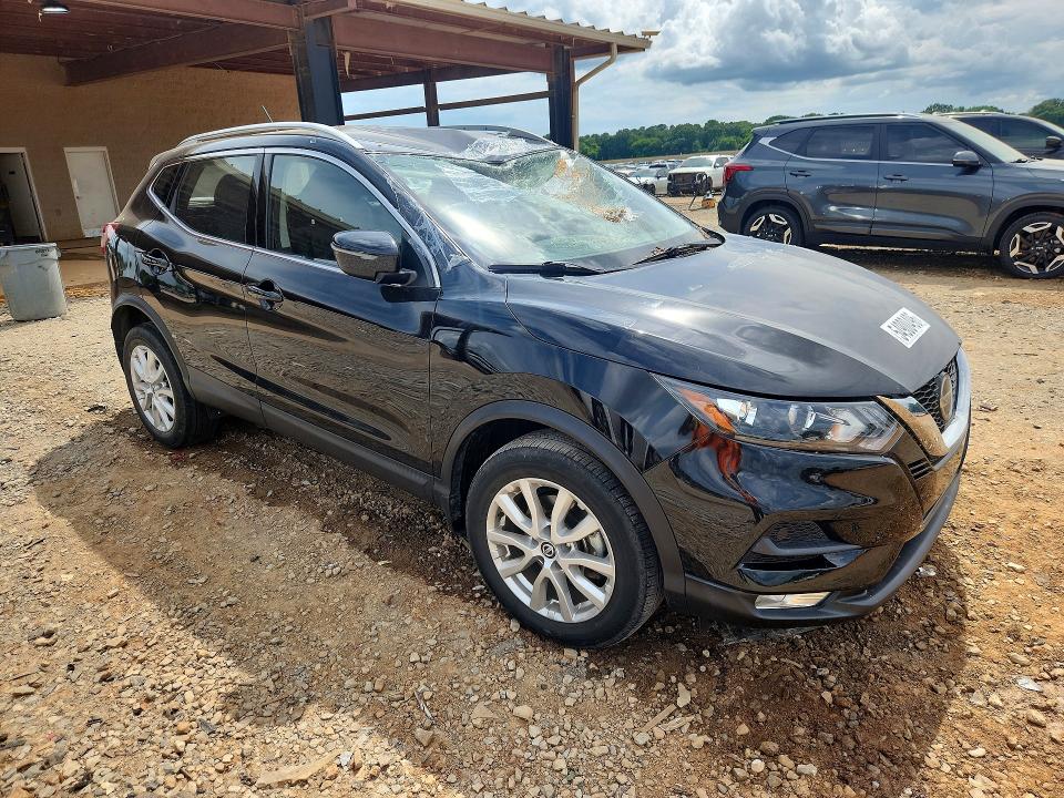 2021 Nissan VIN JN1BJ1BV2MW321161 COPART salvage auction — ROOF, Tn - Salvage Certificate, sold $3,800 on 2026-07-22 (photo 4)