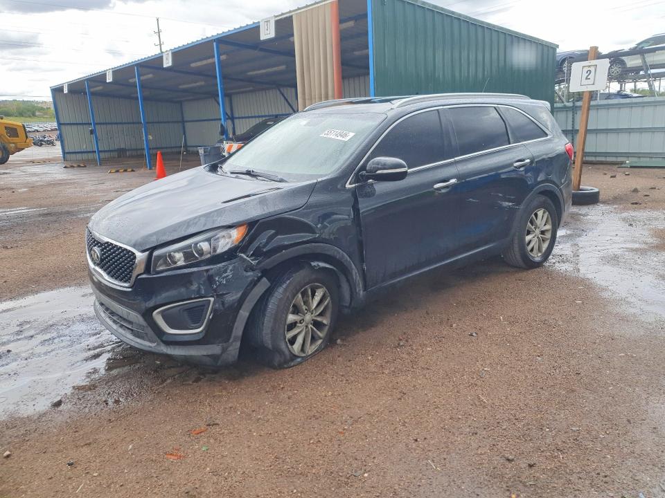 2016 Kia Sorento VIN 5XYPG4A39GG181582 COPART salvage auction — FRONT END, Co - Salvage Title, sold $1,200 on 2026-07-20 (photo 1)