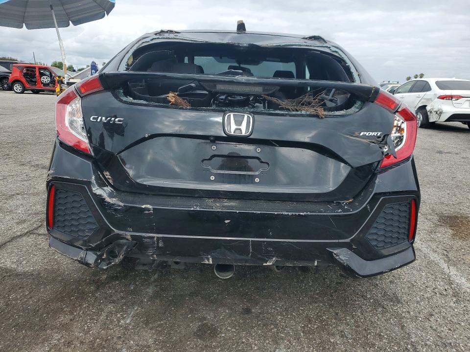 2019 Honda Civic VIN SHHFK7G40KU208730 COPART salvage auction — SIDE, Ca - Salvage Certificate, sold $3,300 on 2026-07-17 (photo 6)