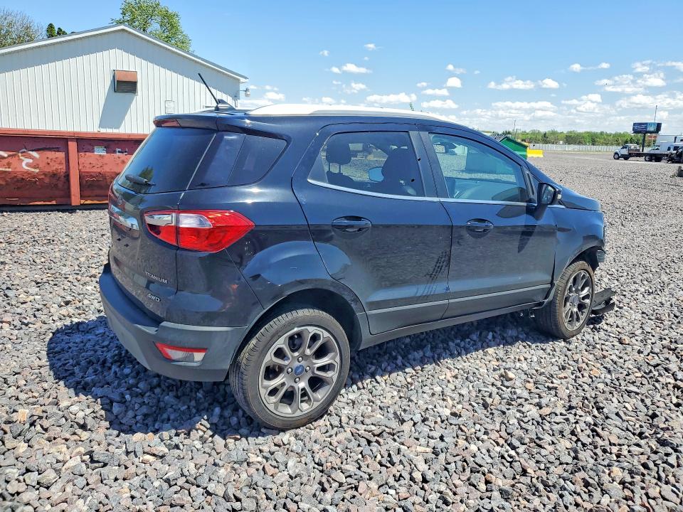 2018 Ford Ecosport VIN MAJ6P1WL7JC170195 COPART salvage auction — FRONT END, IN - CERT OF TITLE-SALVAGE TITLE, sold $950 on 2026-07-07 (photo 3)