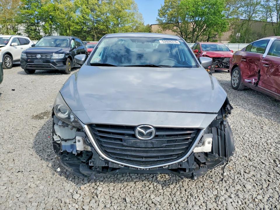 2016 Mazda 3 VIN JM1BM1U76G1335018 COPART salvage auction — FRONT END, MA - CERT OF TITLE-RECONSTRCTD COLL, sold $800 on 2026-07-16 (photo 5)