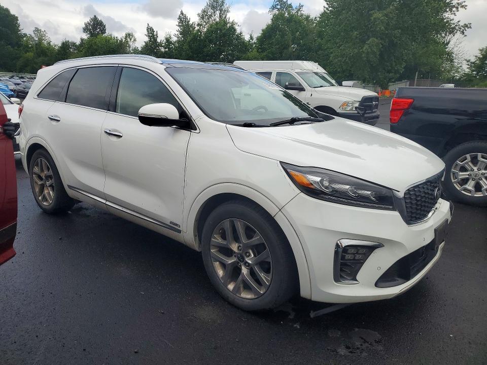 2019 Kia Sorento VIN 5XYPKDA54KG522900 COPART salvage auction — FRONT END, Or - Salvage Title Certificate, sold $4,400 on 2026-07-15 (photo 4)
