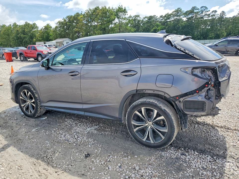 2017 Lexus Rx VIN 2T2ZZMCA3HC072929 COPART salvage auction — REAR END, Tx - Certificate Of Title, sold $10,600 on 2026-07-02 (photo 2)